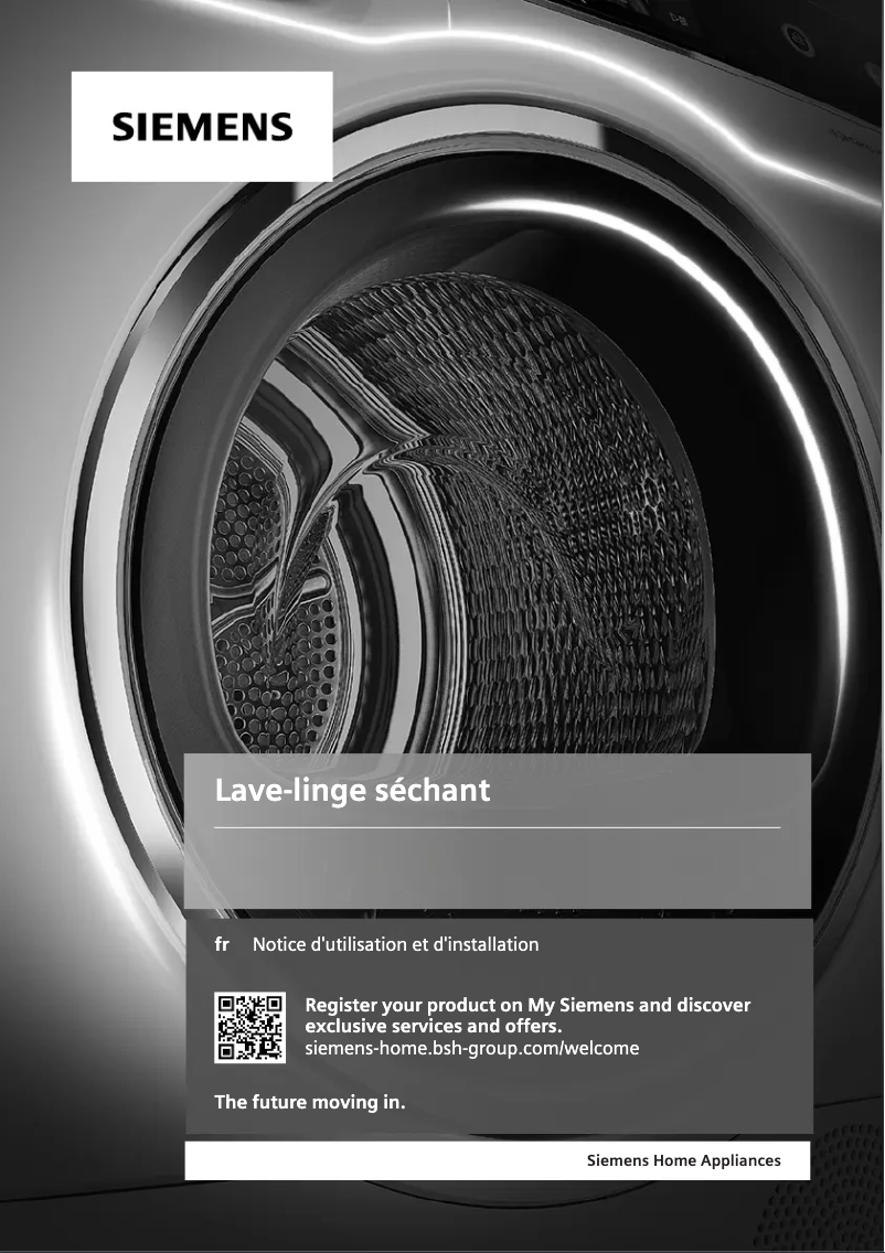 Página 1 del manual Manual de usuario Siemens WK14D543FR