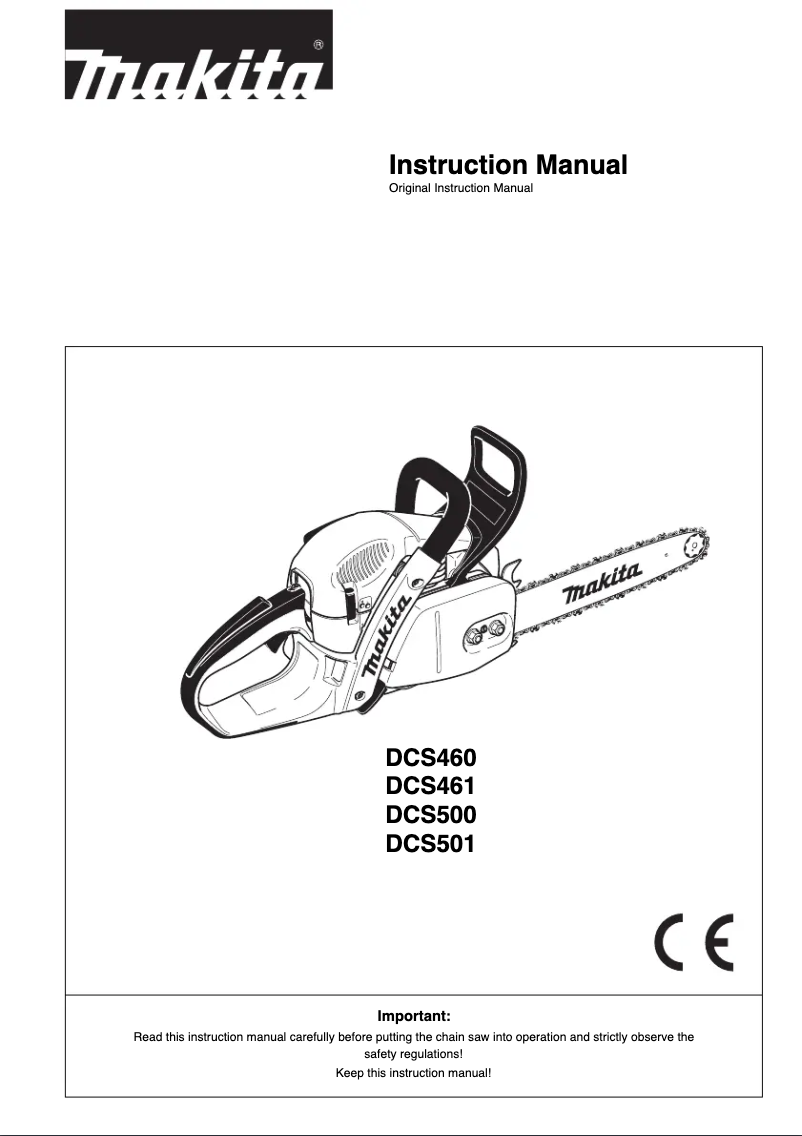 Imagen de la primera página del manual del dispositivo DCS501