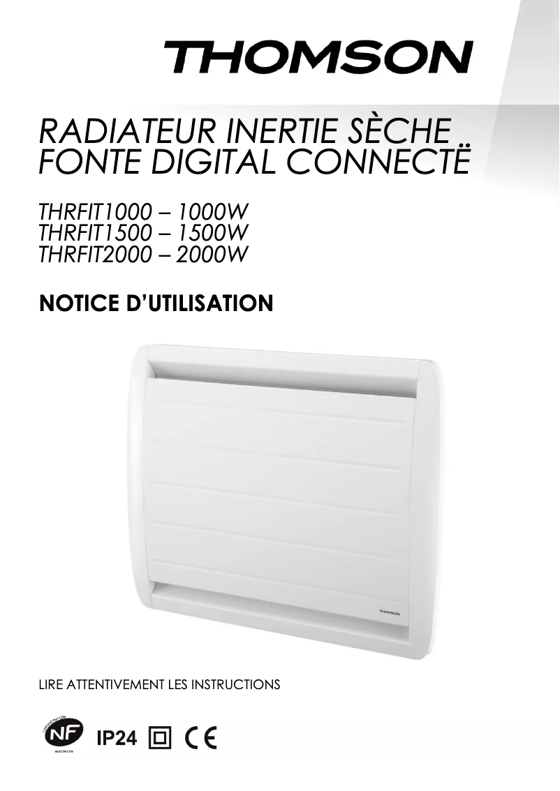 Página nº 1 - Manual de usuario Thomson THRFIT1000