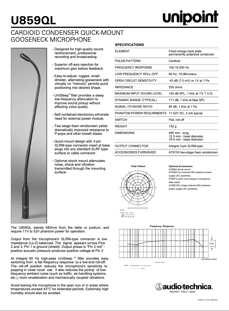 Imagen de la primera página del manual del dispositivo U859QL