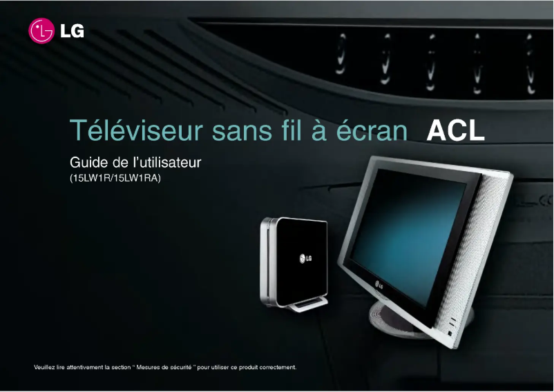 Página nº 1 - Manual de usuario LG 15LW1R