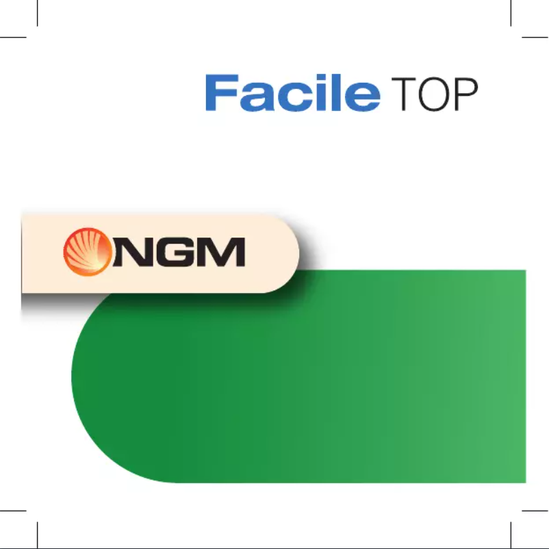 Imagen de la primera página del manual del dispositivo Facile Top