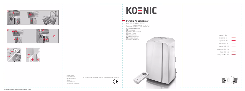 Imagen de la primera página del manual del dispositivo KAC 3352