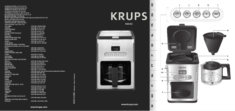 Página 1 del manual Manual de usuario Krups YY8318FD