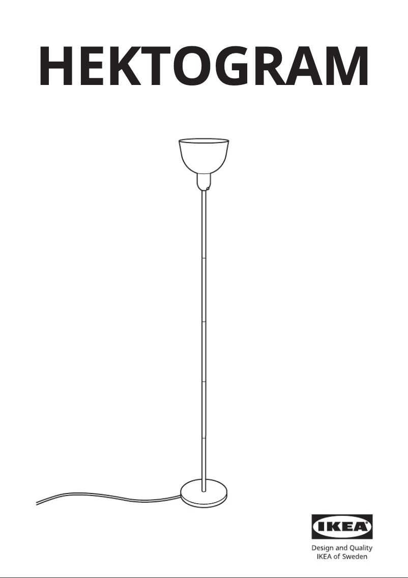 Imagen de la primera página del manual del dispositivo HEKTOGRAM 004.777.28