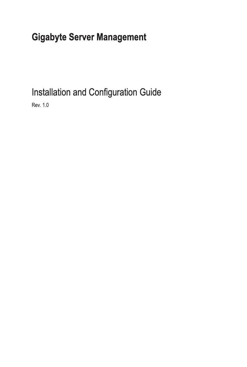 Página 1 del manual Manual de usuario Gigabyte MD80-TM1