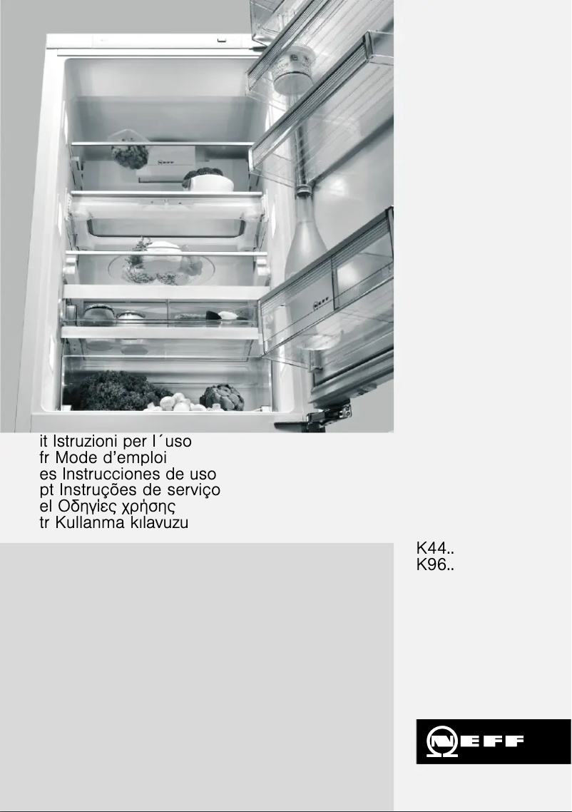 Página 1 del manual Manual de usuario Neff K4444X6