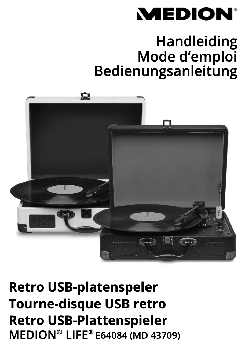 Imagen de la primera página del manual del dispositivo LIFE E64084 (MD 43709)