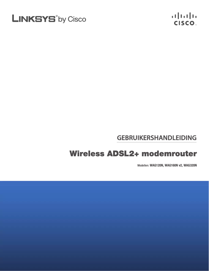 Imagen de la primera página del manual del dispositivo WAG160N v2