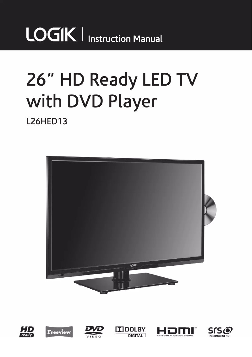 Imagen de la primera página del manual del dispositivo L26HED13