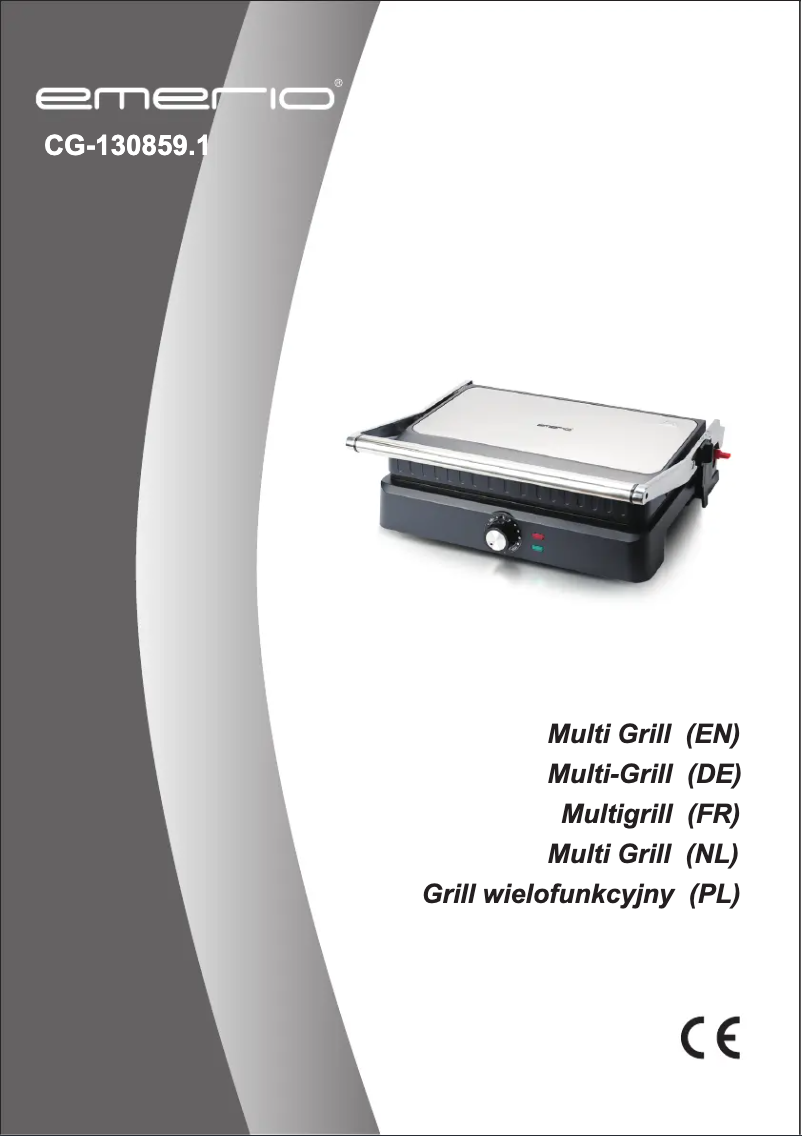Página 1 del manual Manual de usuario Emerio CG-130859.1
