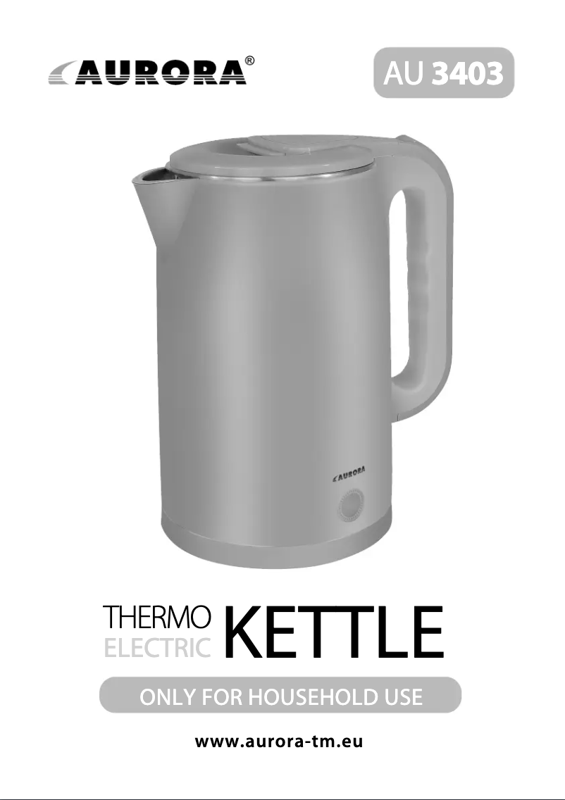 Página nº 1 - Manual de usuario Aurora AU3404