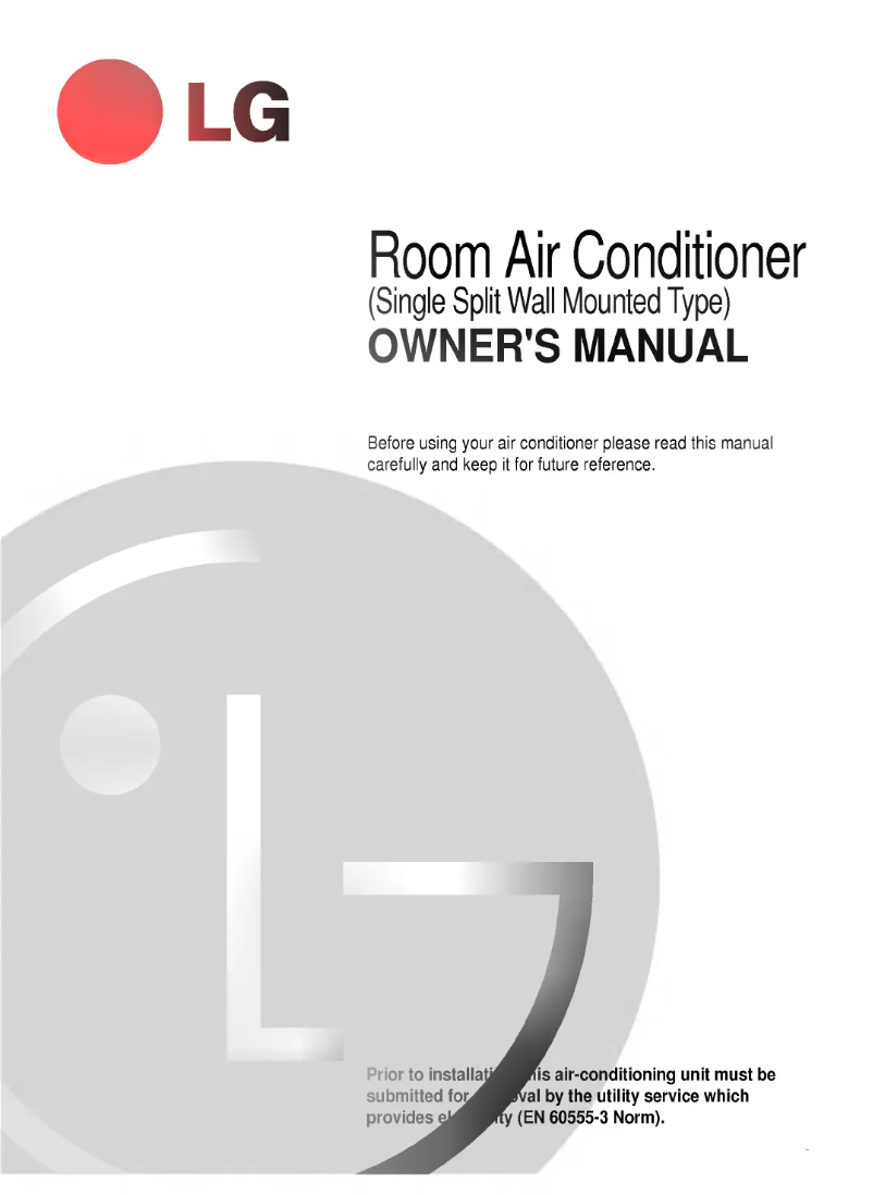 Página 1 del manual Manual de usuario LG LS-F1260HL