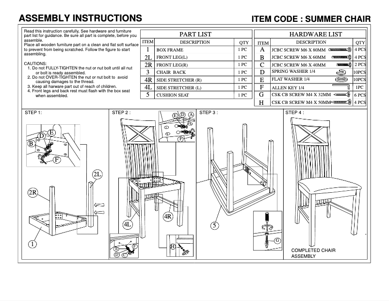 Página nº 1 - Manual de usuario Talgø Summer