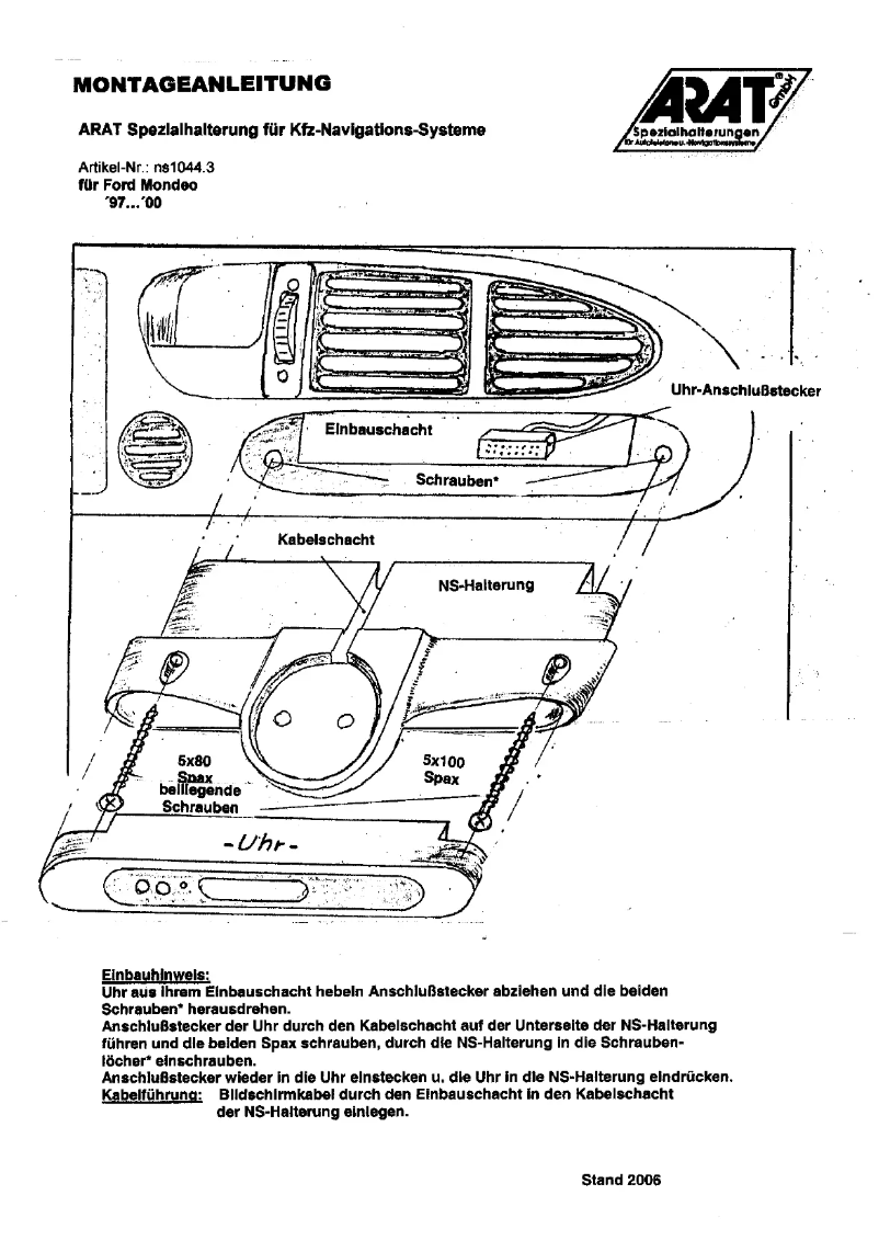 Imagen de la primera página del manual del dispositivo NS1044.3