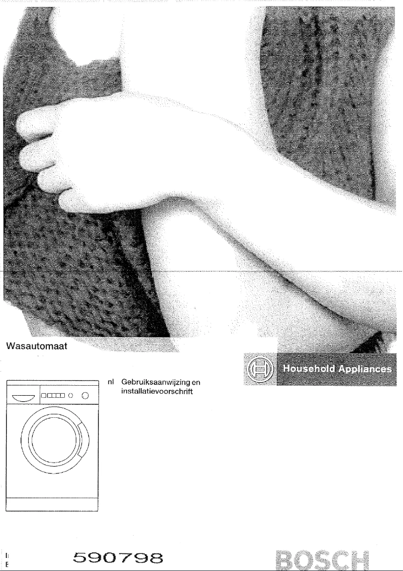 Página 1 del manual Manual de usuario Bosch WFL2474