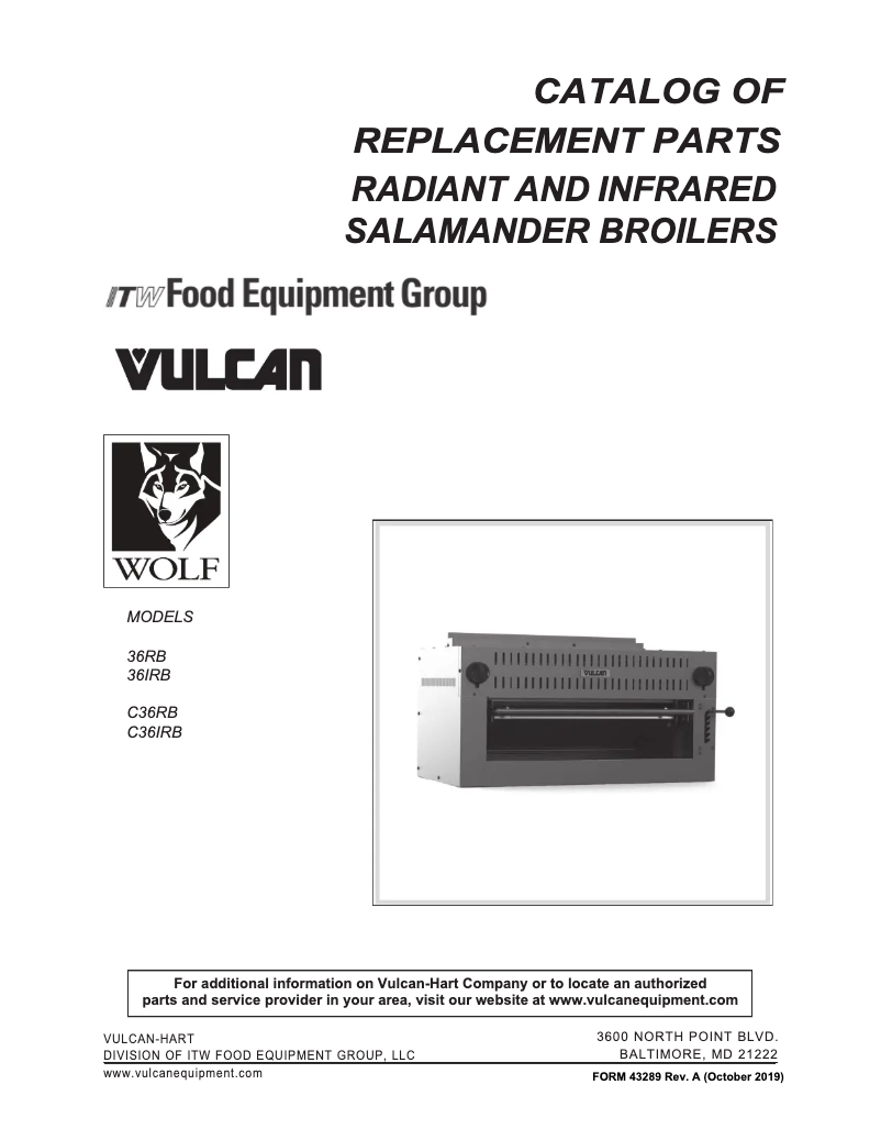 Imagen de la primera página del manual del dispositivo 36IRB