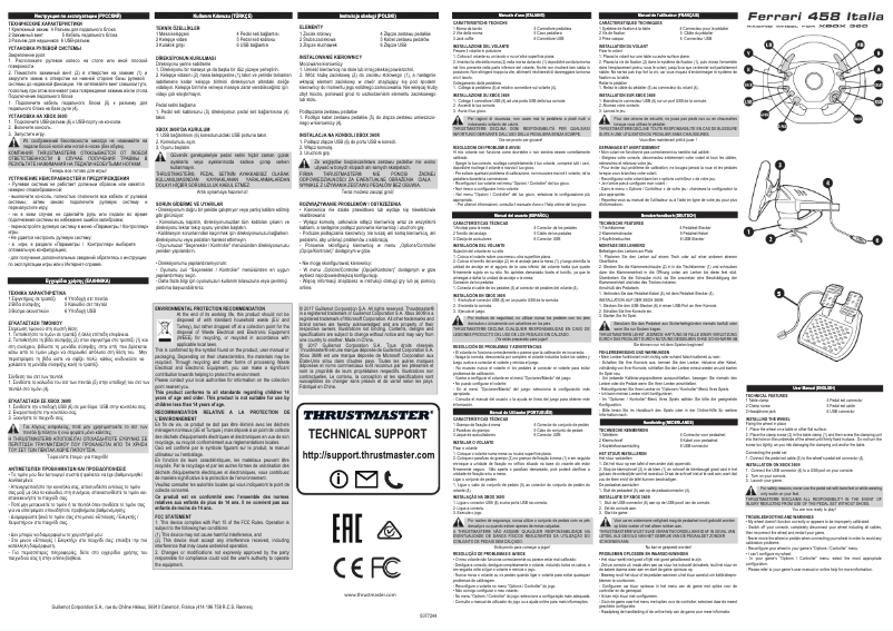 Imagen de la primera página del manual del dispositivo Ferrari 458 Italia