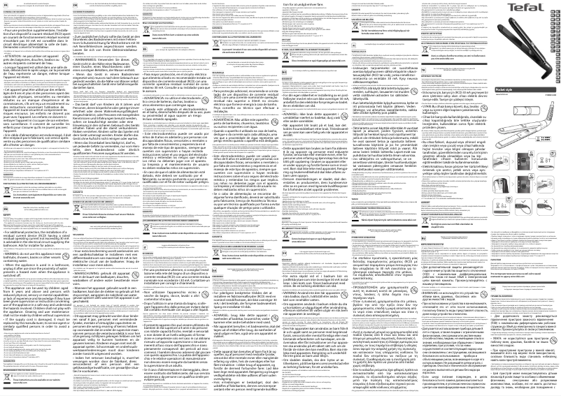 Imagen de la primera página del manual del dispositivo Pocket Style HS2515