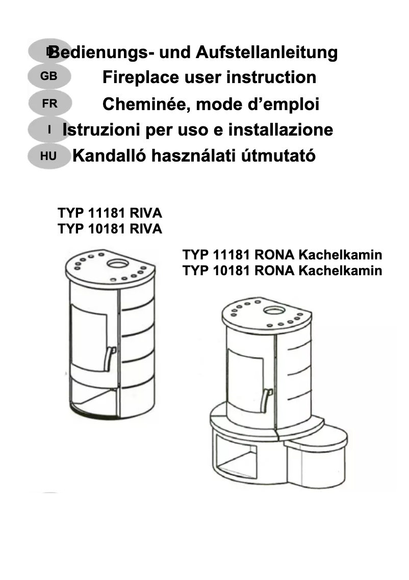 Página 1 del manual Manual de usuario Wamsler Riva
