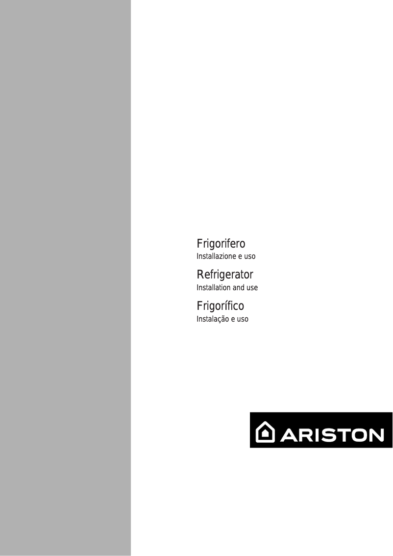 Página 1 del manual Manual de usuario Hotpoint Ariston bd 292 a