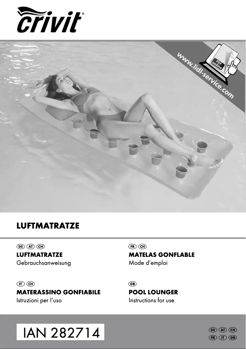 Imagen de la primera página del manual del dispositivo IAN 282714