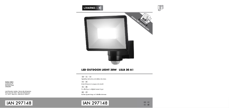 Imagen de la primera página del manual del dispositivo IAN 297148