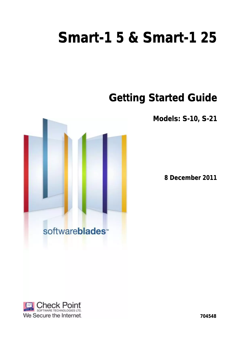 Imagen de la primera página del manual del dispositivo Smart-1 5