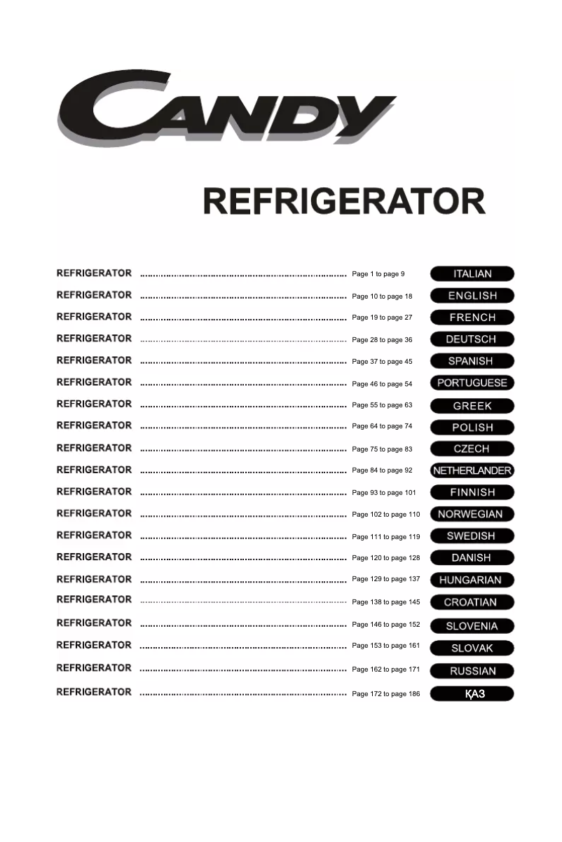 Imagen de la primera página del manual del dispositivo CHTO552WK