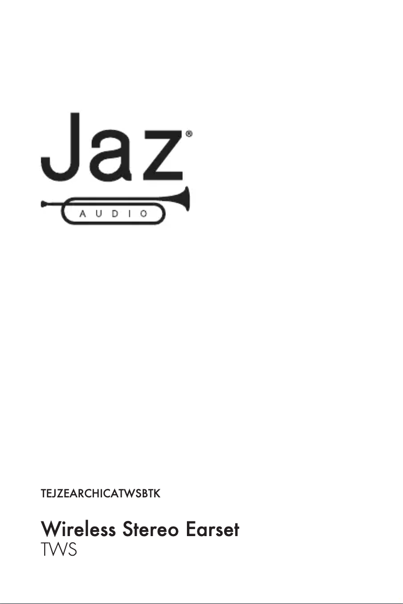 Página nº 1 - Manual de usuario JAZ Audio Chicago TWS
