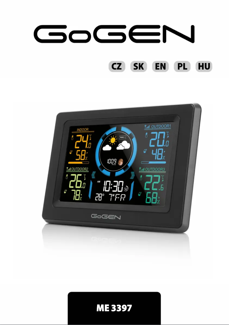 Imagen de la primera página del manual del dispositivo ME 3397