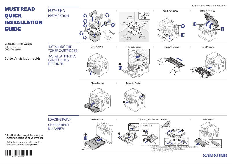 Página 1 del manual Manual de usuario Samsung Xpress SL-C483