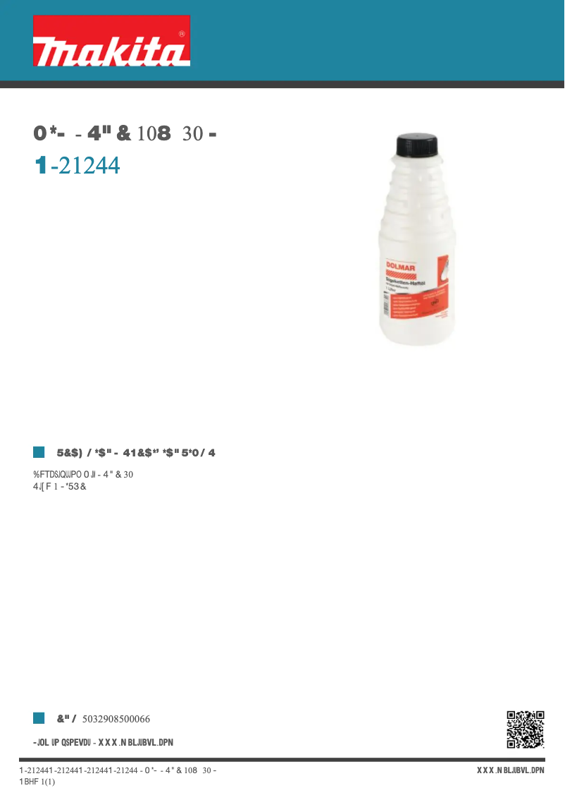 Imagen de la primera página del manual del dispositivo P-21244