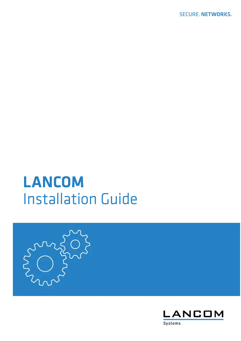 Página 1 del manual Manual de usuario Lancom 1793VA-4G