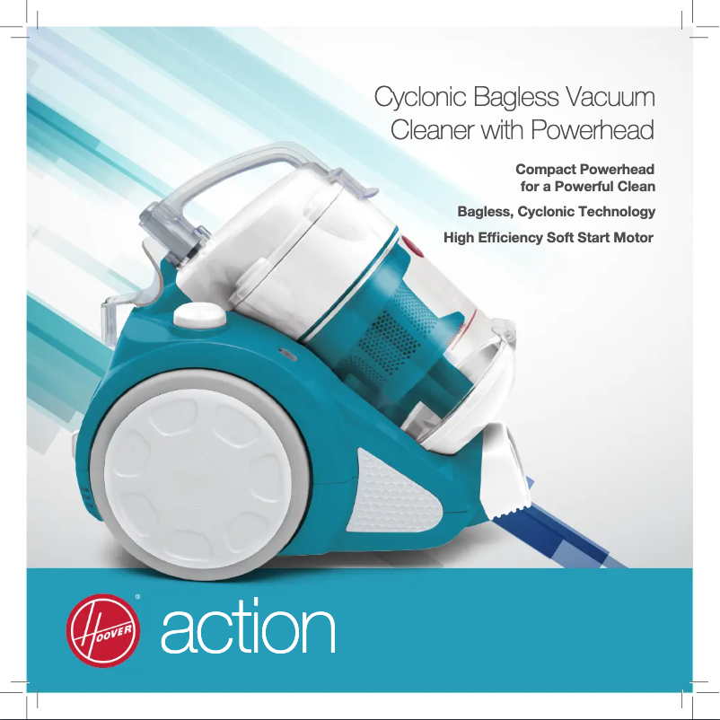 Página 1 del manual Manual de usuario Hoover Action Pets 5019PH