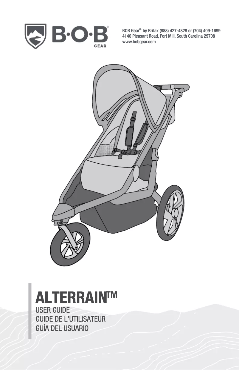 Página 1 del manual Manual de usuario BOB Gear Alterrain