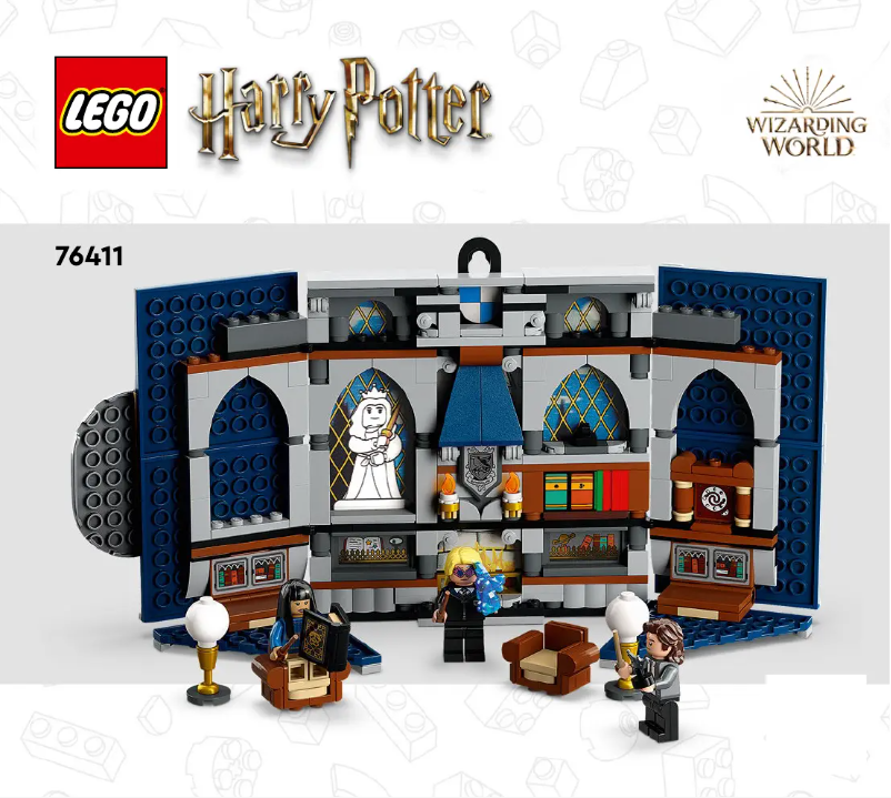 Página 1 del manual Instrucciones visuales Lego Harry Potter 76411