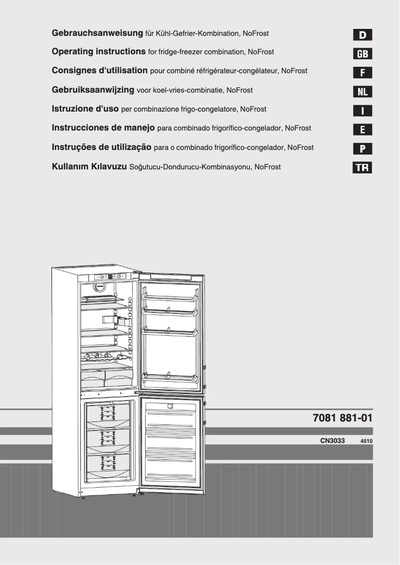 Imagen de la primera página del manual del dispositivo CNsl 3033