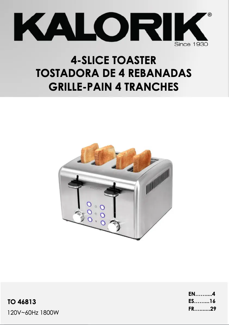 Imagen de la primera página del manual del dispositivo TO 46813