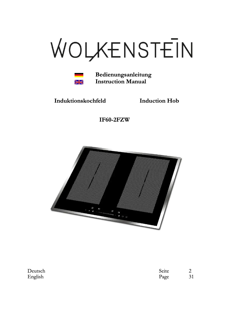 Página 1 del manual Manual de usuario PKM IF60-2FZW