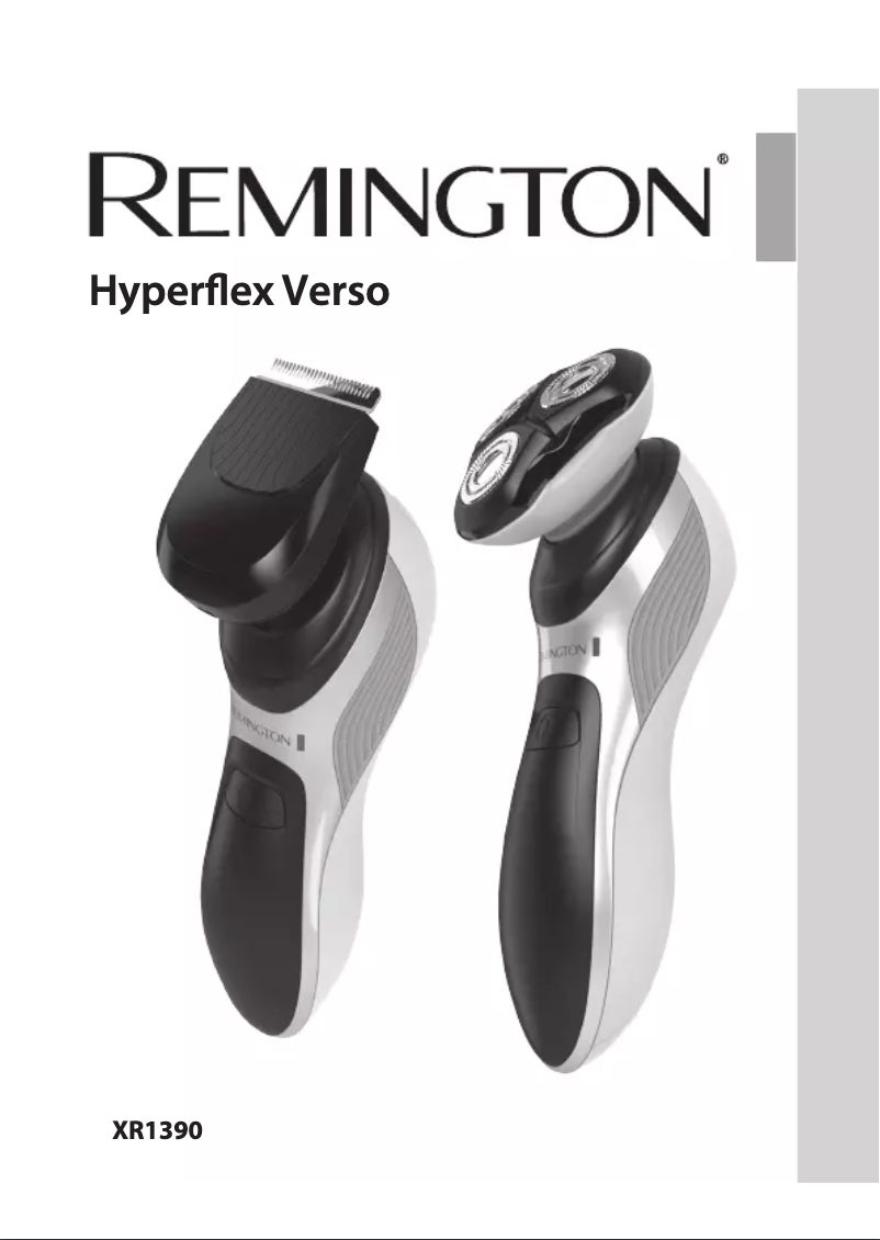 Página 1 del manual Manual de usuario Remington HyperFlex XR1390