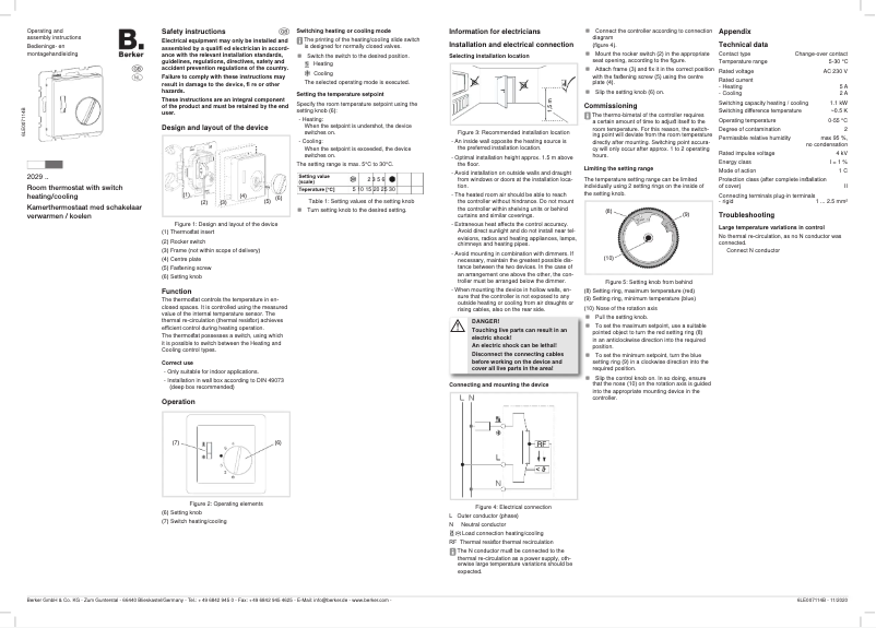 Imagen de la primera página del manual del dispositivo 20297103