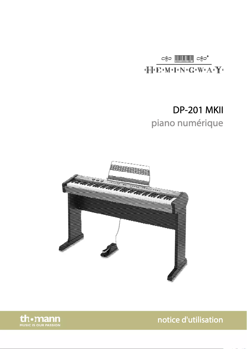 Página 1 del manual Manual de usuario Hemingway DP-201 MKII