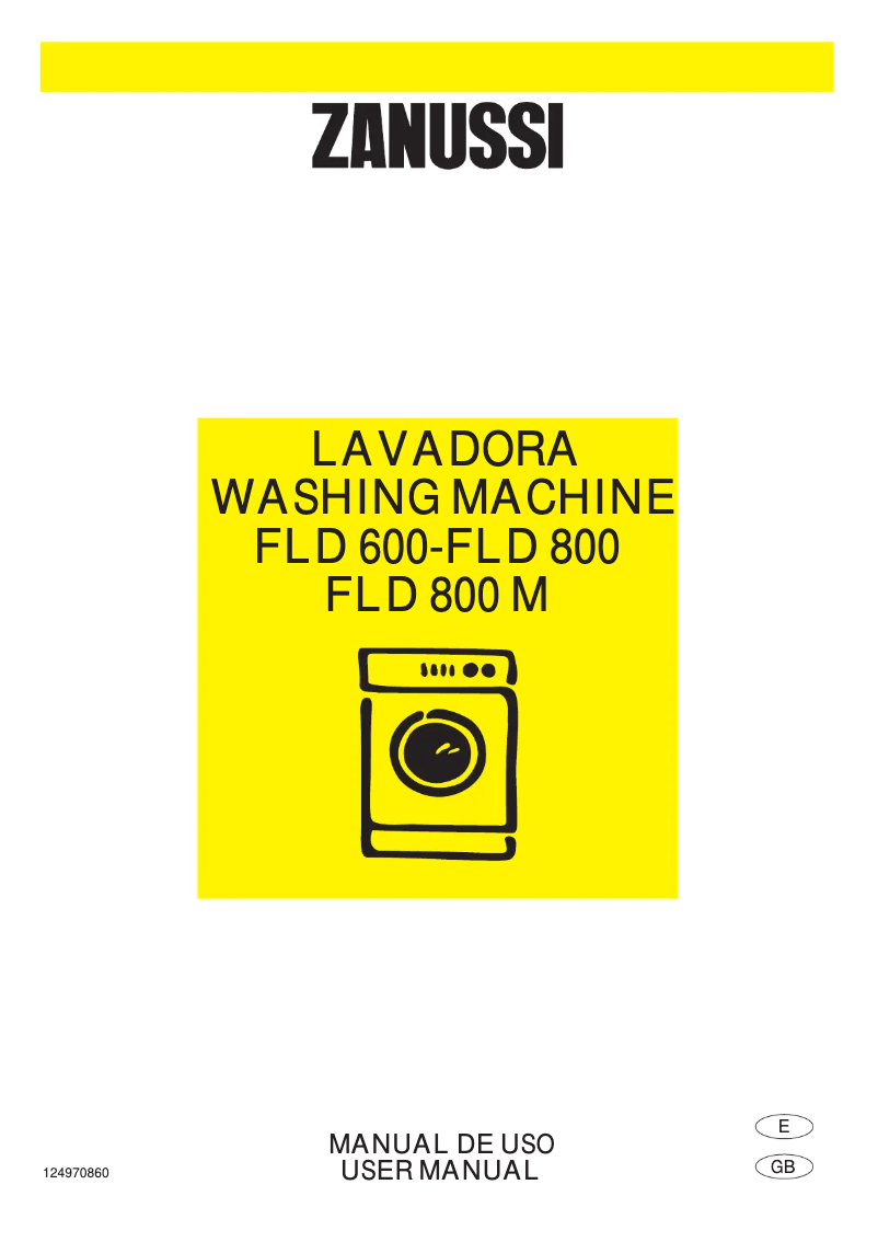 Imagen de la primera página del manual del dispositivo FLD 800 M