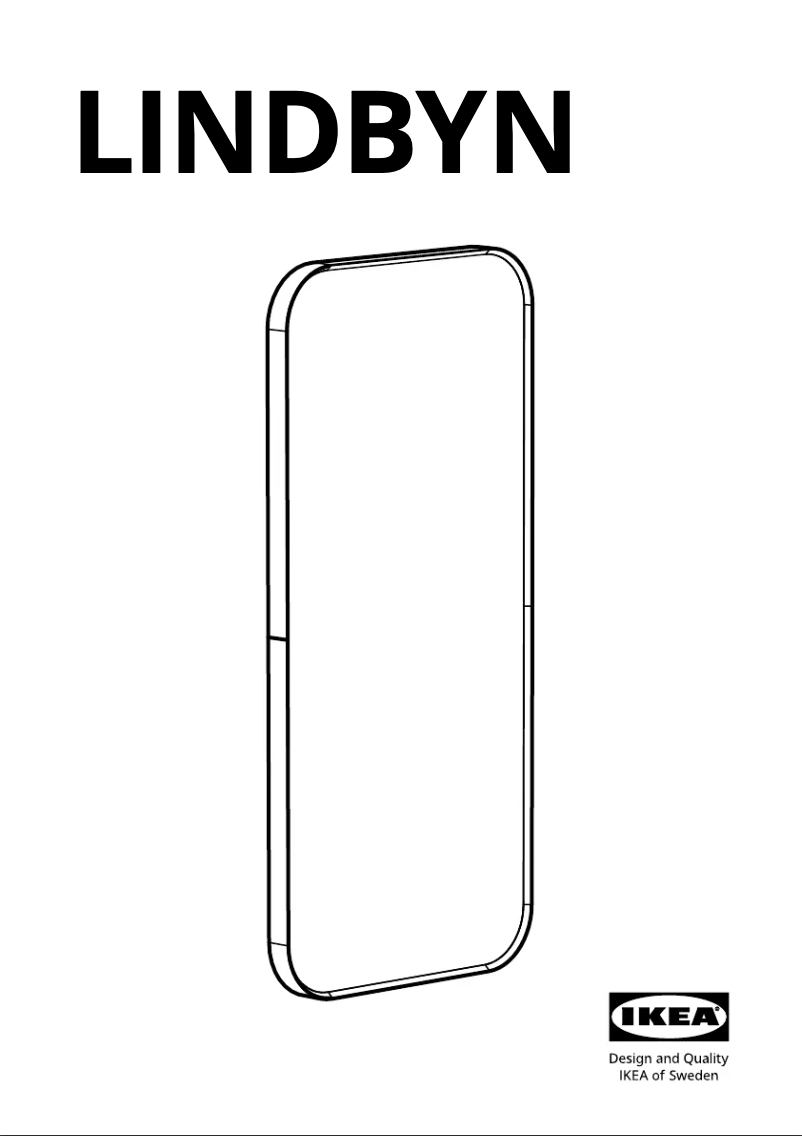 Página 1 del manual Manual de usuario Ikea LINDBYN 305.904.45