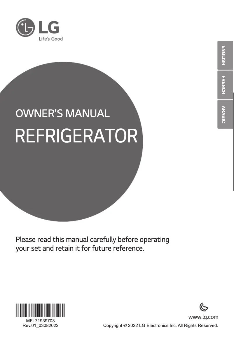 Imagen de la primera página del manual del dispositivo GN-B442PLGB