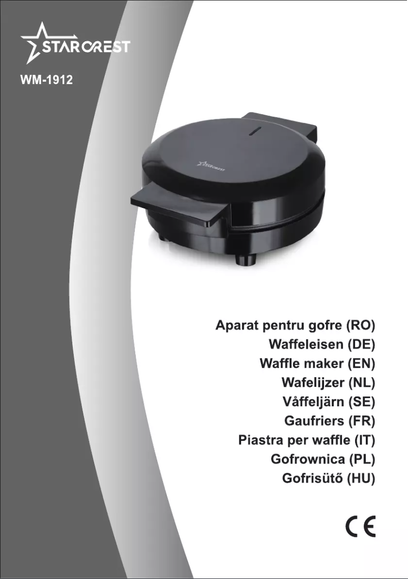 Imagen de la primera página del manual del dispositivo WM-1912
