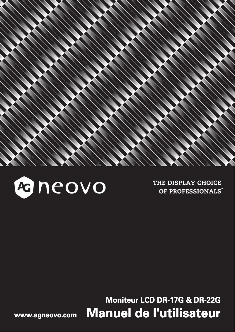 Imagen de la primera página del manual del dispositivo DR-22G