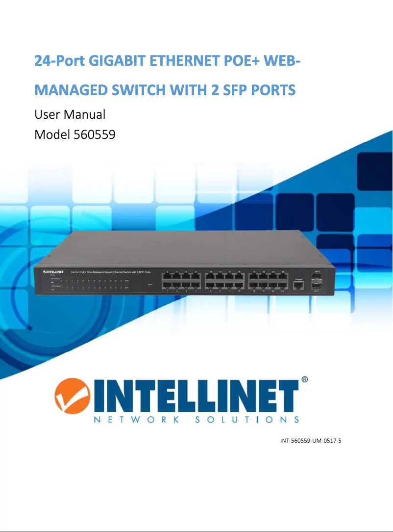 Imagen de la primera página del manual del dispositivo 560559