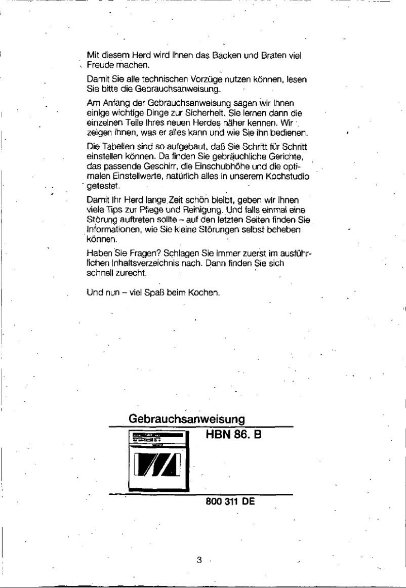 Imagen de la primera página del manual del dispositivo HBN860B